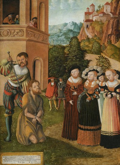 The Beheading of John the Baptist by Lucas Cranach the Elder